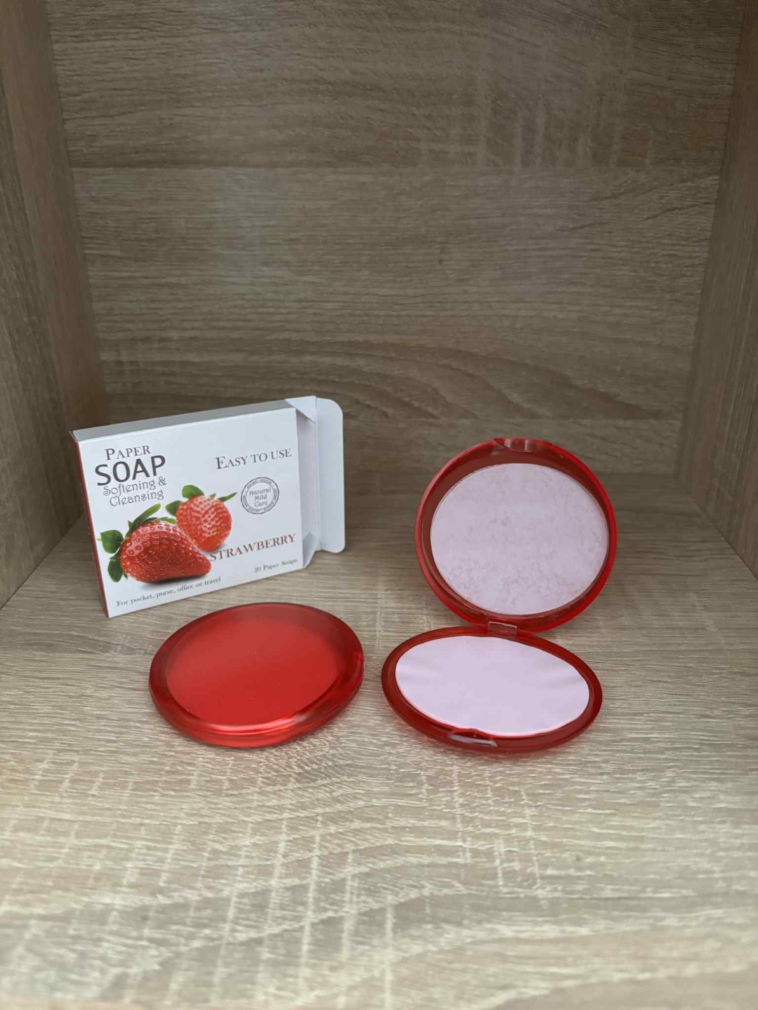 Strawberry Paper Soap