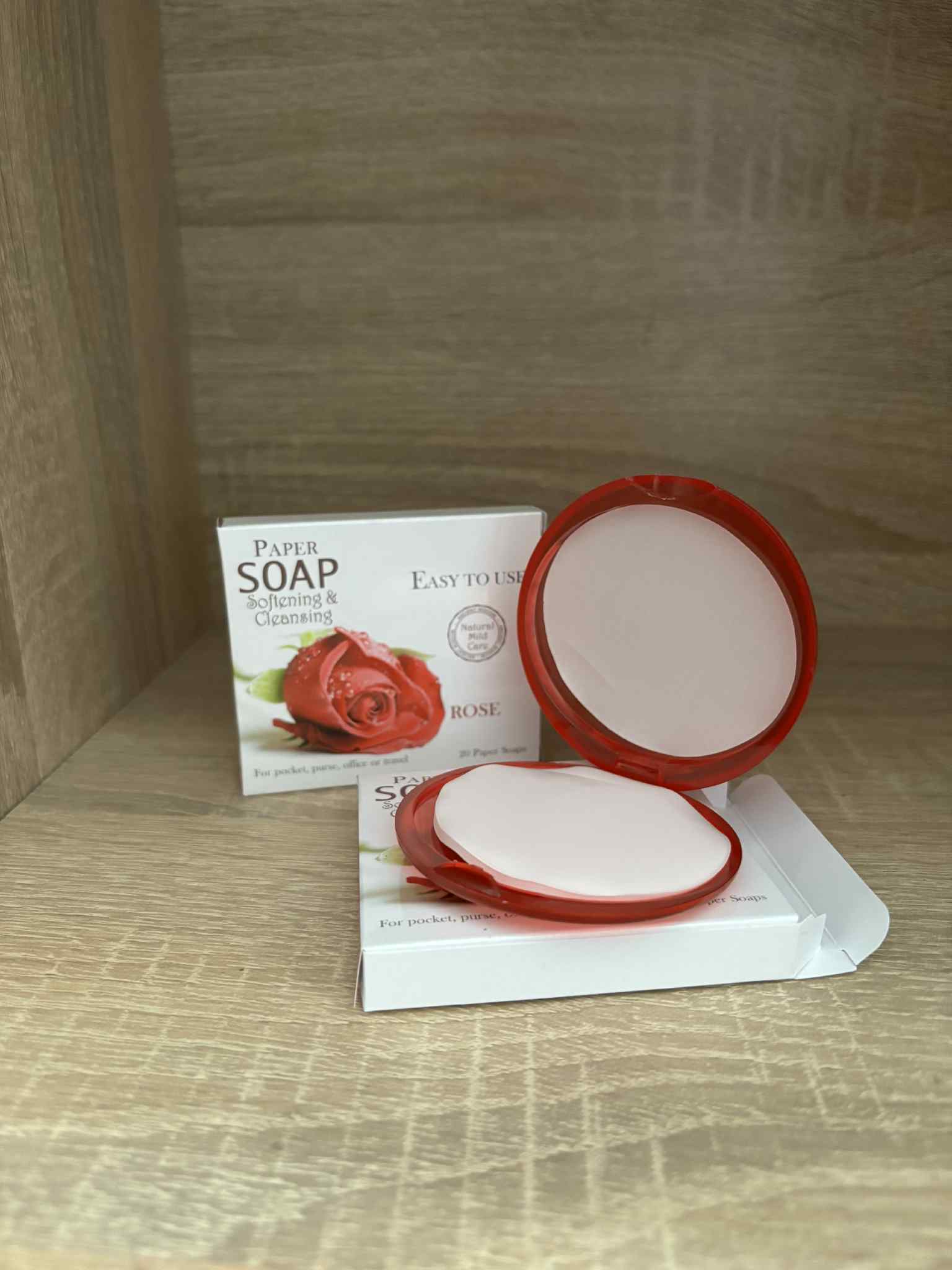 Rose Paper Soap